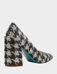 JODY HOUNDSTOOTH Pointed Toe Heel