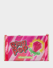 RING POP® PARTY POUCH PINK Women's Clutch Chain Strap Crossbody Handbag
