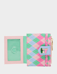19TH HOLE WALLET PINK MULTI Bifold Golf Women's Wallet