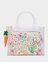 JAMMIN CLEAR SATCHEL Women's Tote Crossbody Handbag