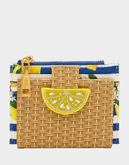 ZEST FOR LIFE WALLET NATURAL Bifold Lemon Women's Wallet