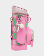 PAR-TEE CROSSBODY PINK Golf Themed Crossbody Bag
