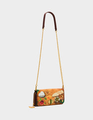 KITSCH CHAR-CUTE-ERIE WALLET ON CHAIN MULTI Women's Food Themed Wallet on Chain