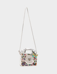 KITSCH BUTTERFLY PHONE BAG SILVER/MULTI