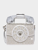 KITSCH MILLION STARS PHONE BAG SILVER