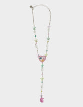 HOP TO IT FLOWER EGG Y NECKLACE MULTI
