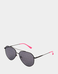 THE FINE PRINT SUNGLASSES BLACK
