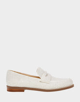 ARON IVORY Pearl Loafers