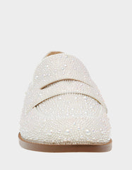 ARON IVORY Pearl Loafers