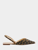 VANCE LEOPARD Slingback Flat