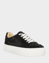 SB-SIDNY BLACK Rhinestone Sneaker
