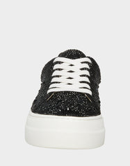 SB-SIDNY BLACK Rhinestone Sneaker