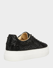 SB-SIDNY BLACK Rhinestone Sneaker