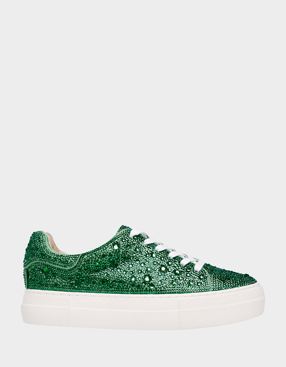 SIDNY EMERALD Rhinestone Sneaker
