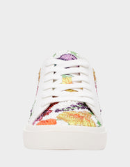 DAMON BRIGHT MULTI Women's Multicolor Floral Sneaker