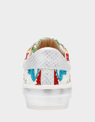 DAMON BRIGHT MULTI Women's Multicolor Floral Sneaker