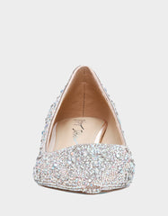 SCOUT RHINESTONE Bridal Kitten Heel
