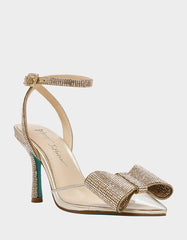 HART LIGHT GOLD Bow Heels