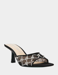 EMM BLACK Slip-On Mule