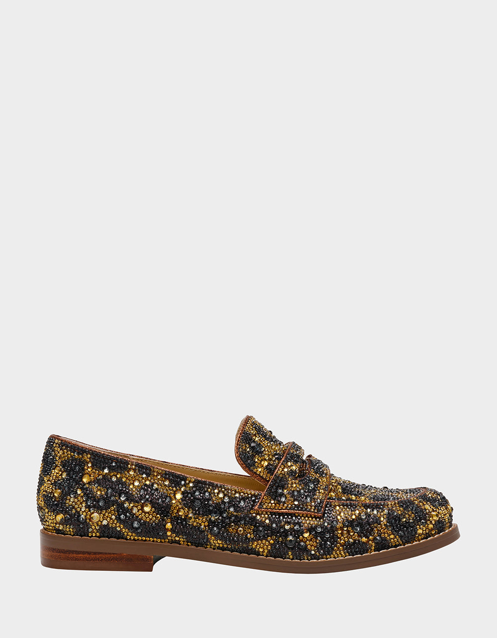 ARON LEOPARD Loafers