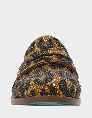 ARON LEOPARD Loafers