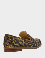 ARON LEOPARD Loafers