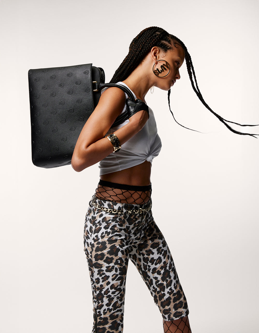 SKULLICIOUS SATCHEL Black Bag