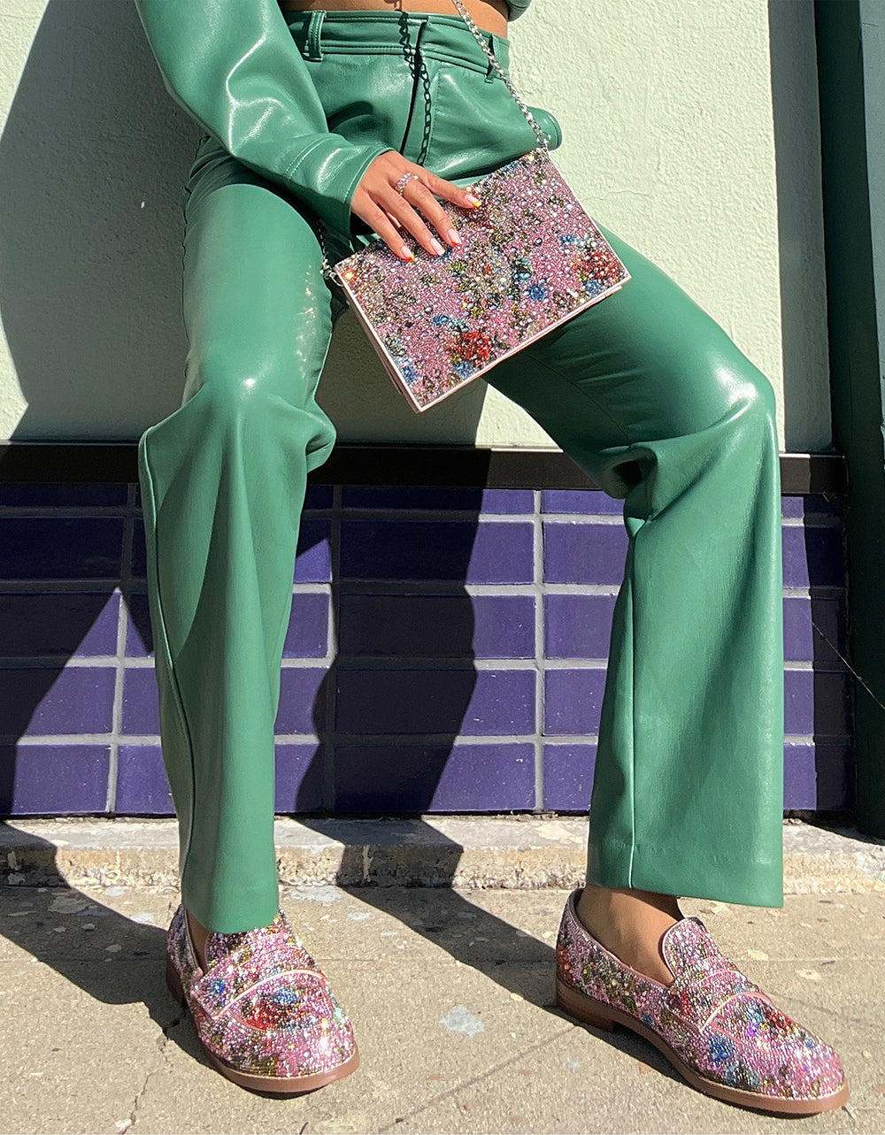 ARON FLORAL MULTI Loafers