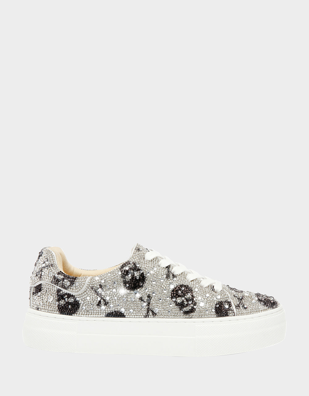 SIDNY SKULLS Rhinestone Sneaker