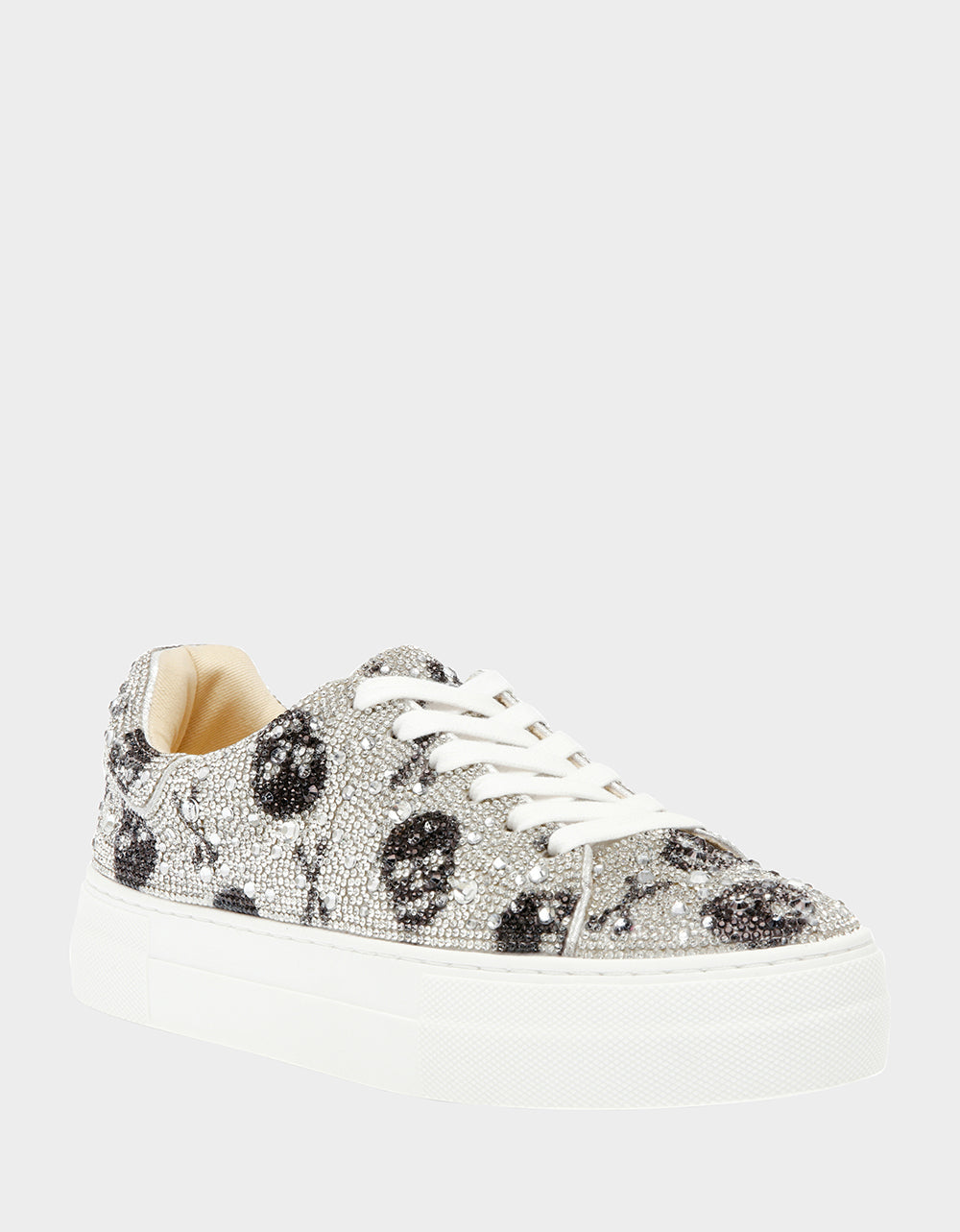 SIDNY SKULLS Rhinestone Sneaker