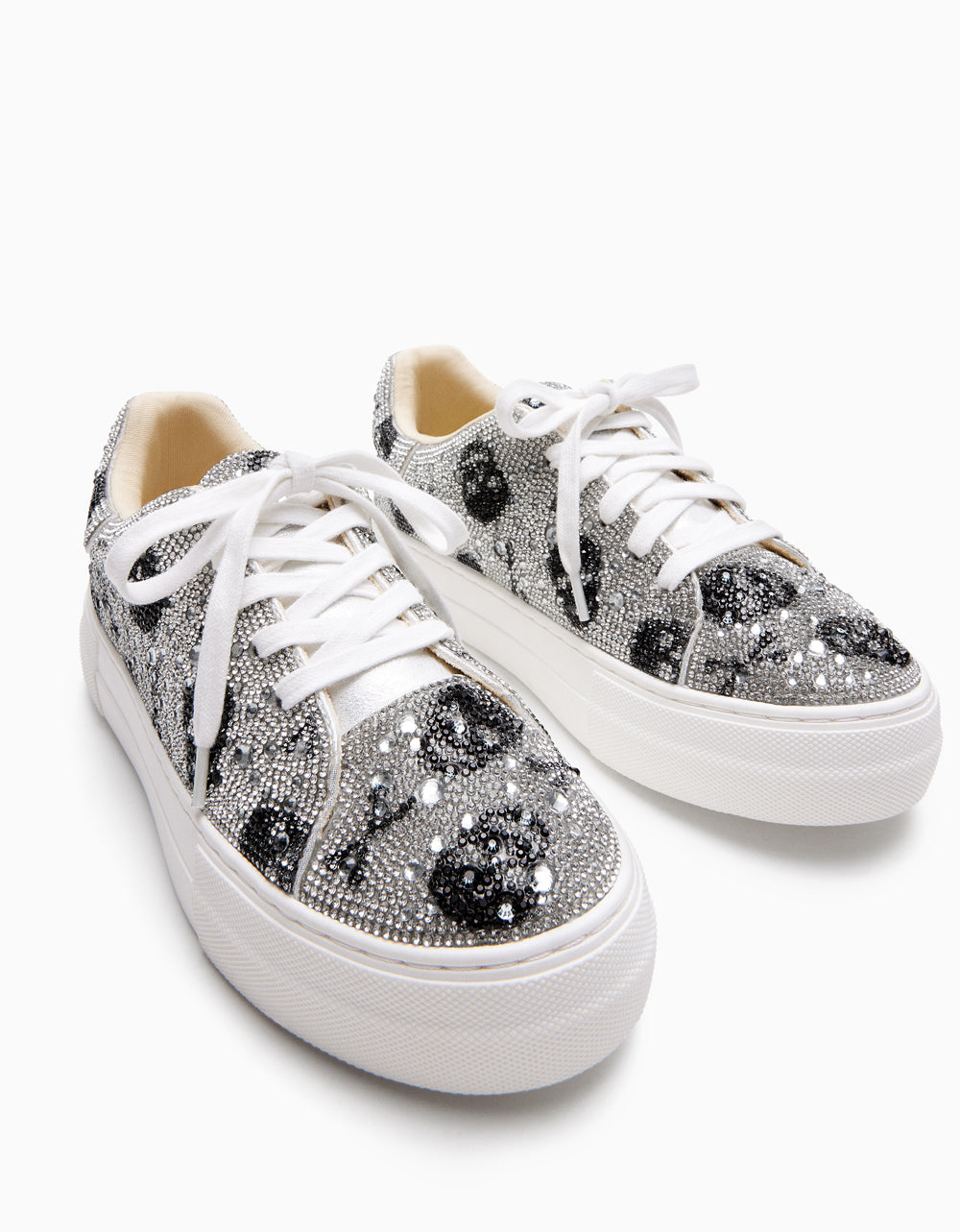 SIDNY SKULLS Rhinestone Sneaker