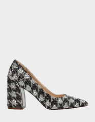 JODY HOUNDSTOOTH Pointed Toe Heel