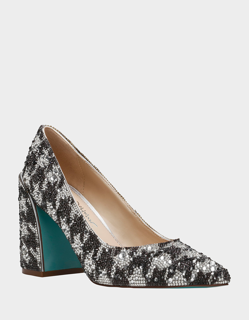 JODY HOUNDSTOOTH Pointed Toe Heel