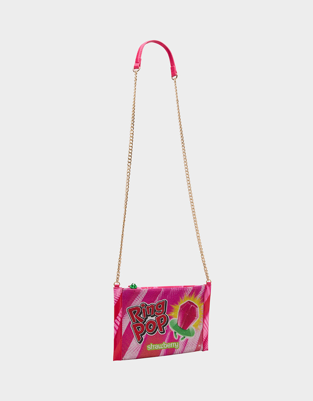 RING POP® PARTY POUCH PINK Women's Clutch Chain Strap Crossbody Handbag