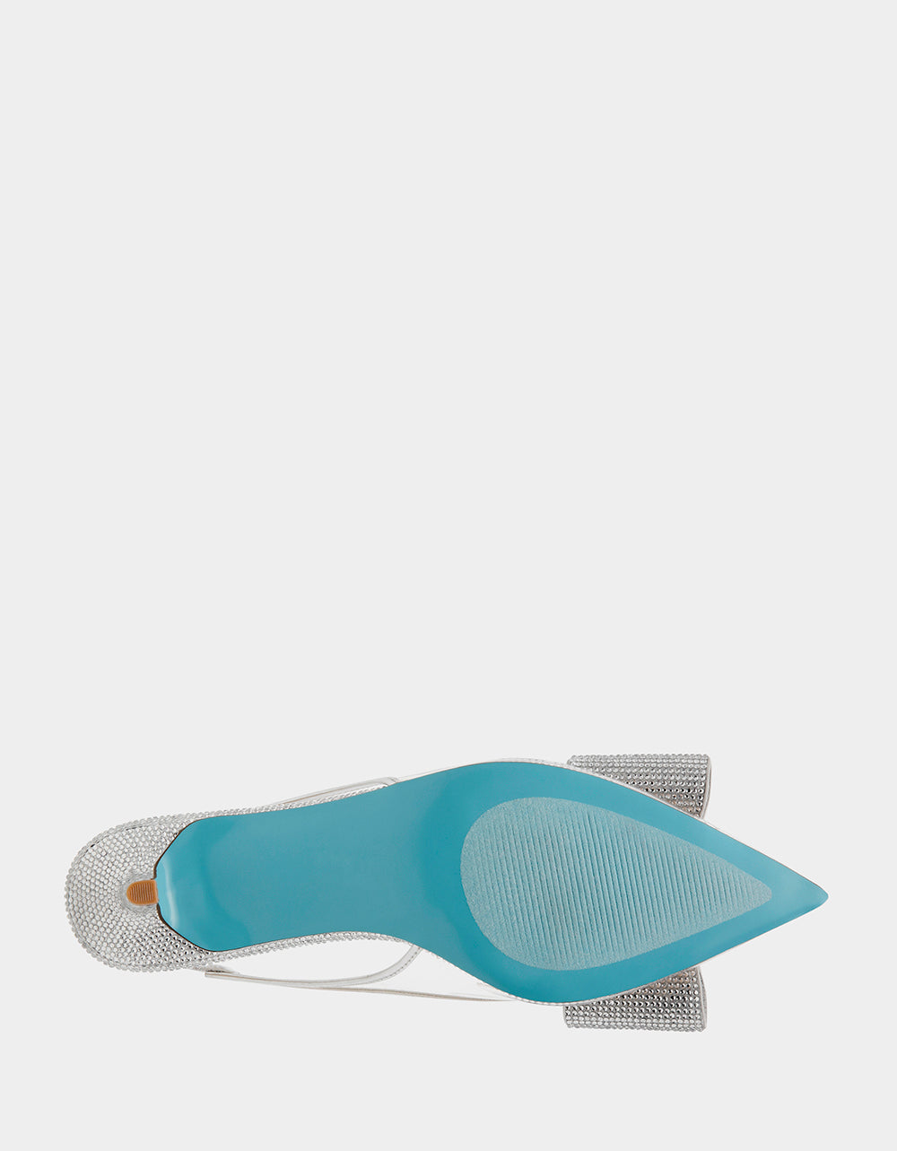 ALLI SILVER Slingback Kitten Heel