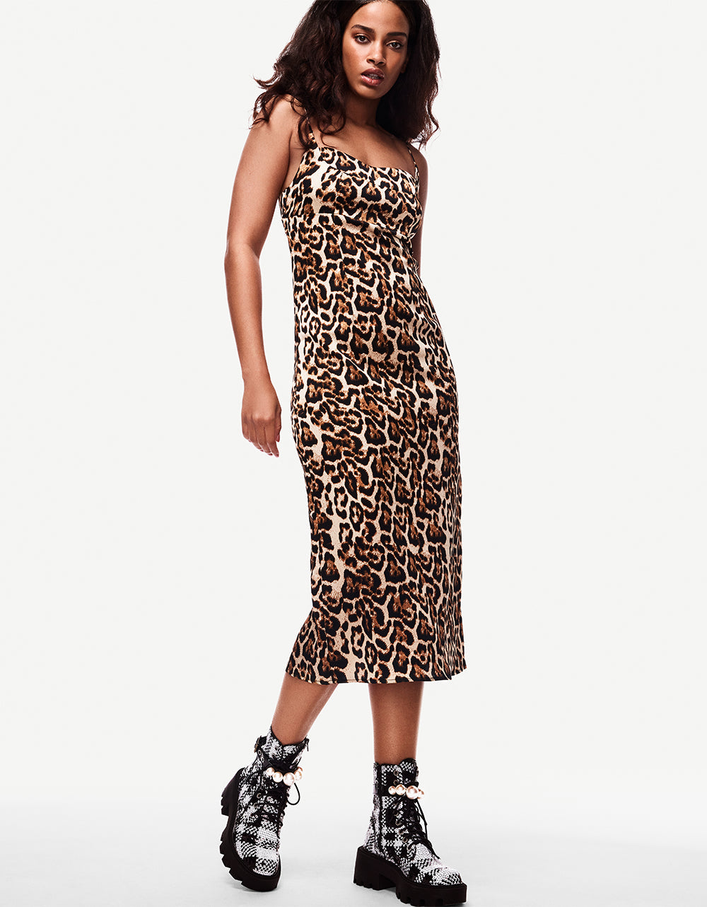 UNTAMED DRESS LEOPARD LEOPARD