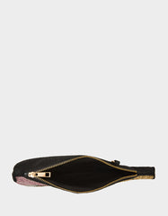 KITSCH BUBBLES SHOULDER BAG PINK Women's Valentine's Day Champagne Bubble Beaded Shoulder Handbag