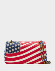 FREEDOM FLAP CONVERTIBLE BAG MULTI Women's American Flag Handbag
