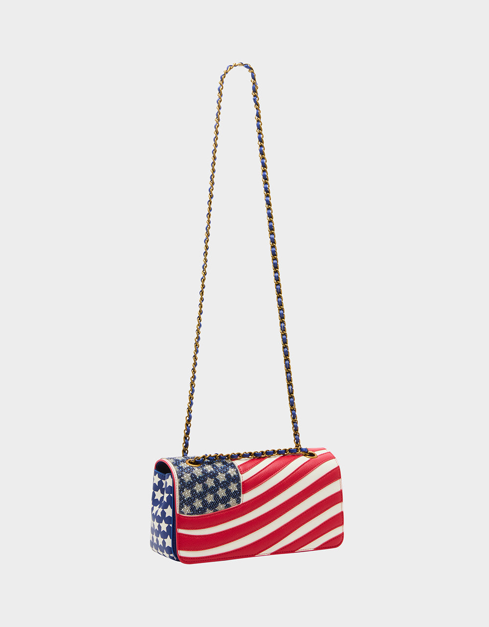 FREEDOM FLAP CONVERTIBLE BAG MULTI Women's American Flag Handbag