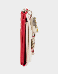 PLAYING THE FIELD WALLET CREAM Bifold Baseball Women's Wallet