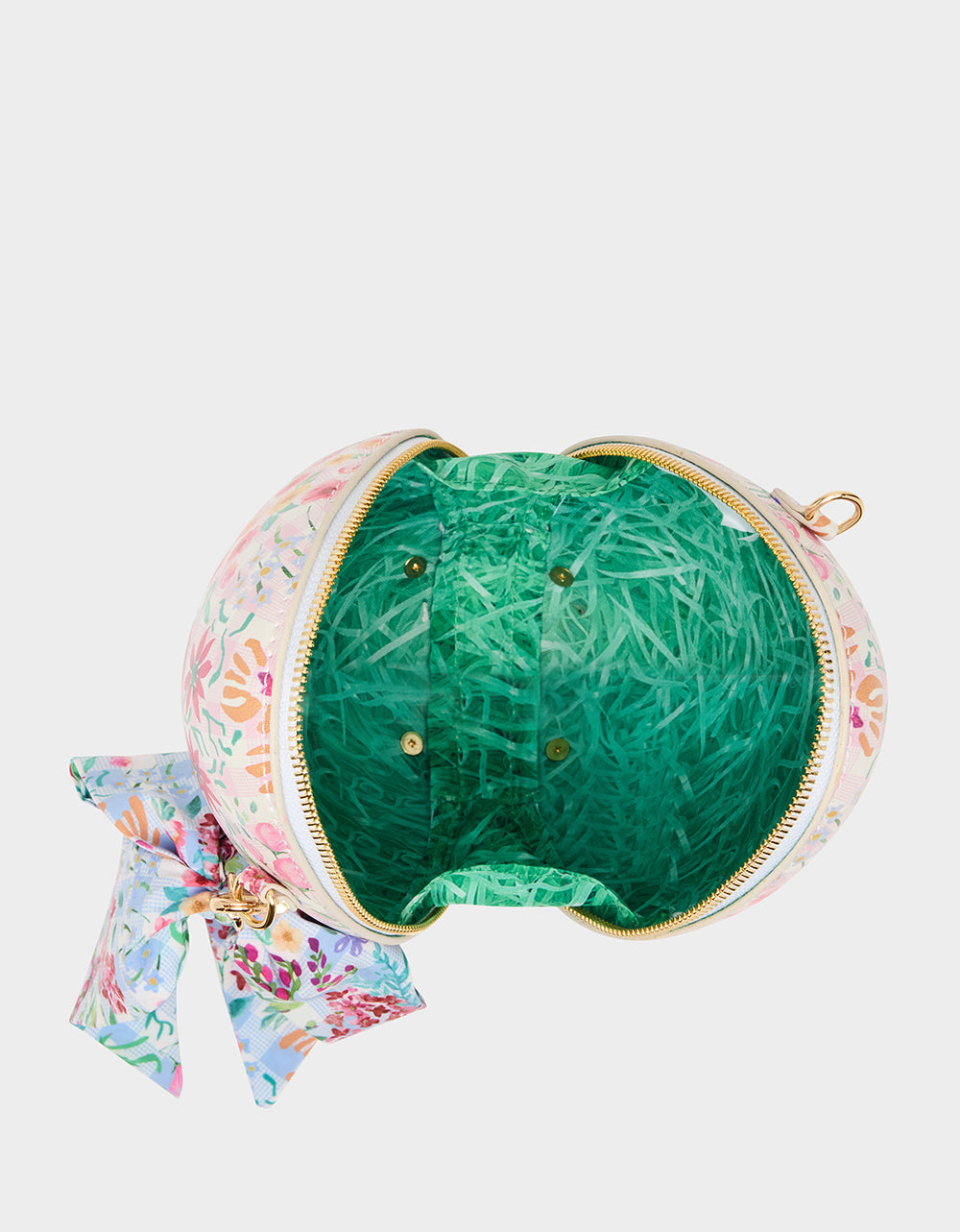 THE PLOT CHICKENS MULTI Women's Kitsch Beaded Strap Crossbody Handbag