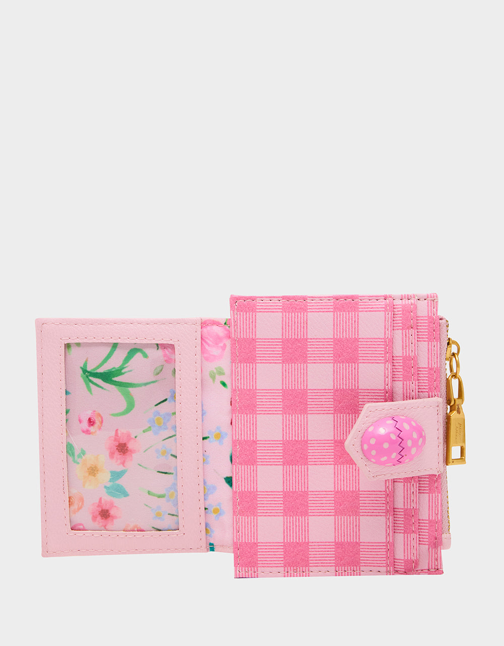 A TISKET A TASKET WALLET PINK MULTI Bifold Easter Women's Wallet