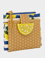 ZEST FOR LIFE WALLET NATURAL Bifold Lemon Women's Wallet