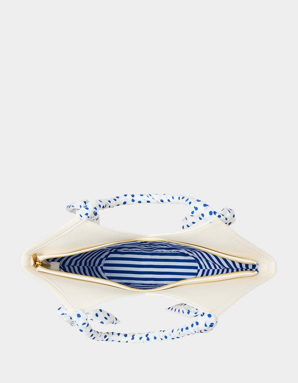 DON'T BE TARTY TOTE NATURAL Lemon Scarf Women's Tote Handbag