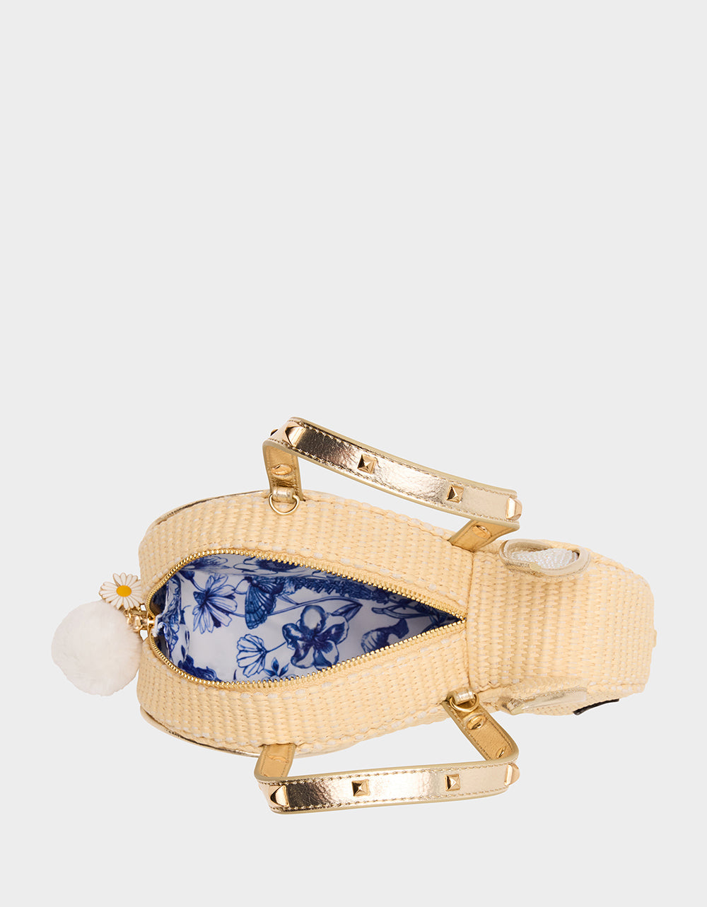 HIP-HOP HANDBAG NATURAL Raffia Bunny-Shaped Easter Handbag