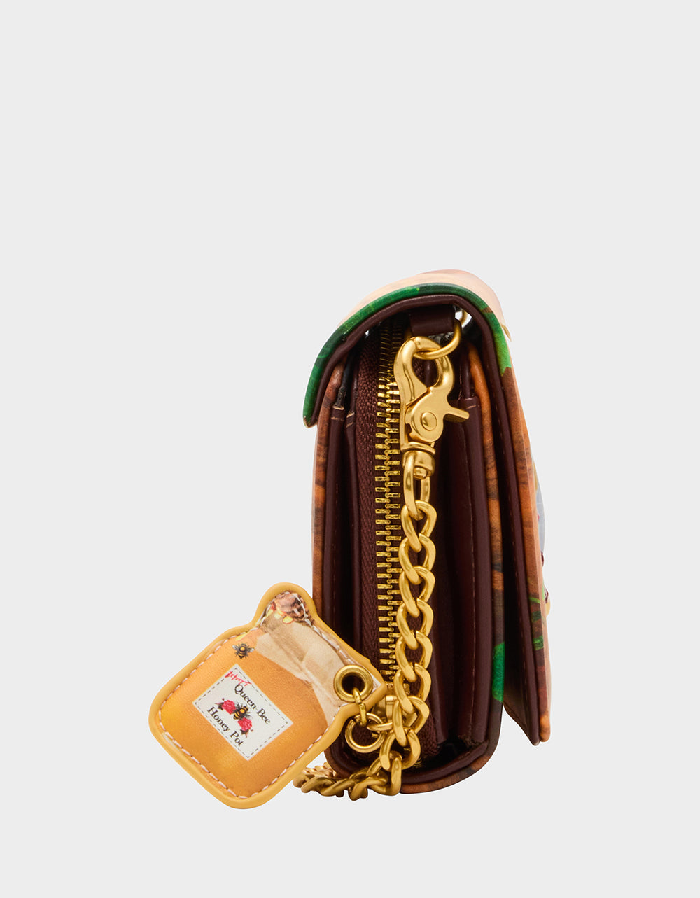 KITSCH CHAR-CUTE-ERIE WALLET ON CHAIN MULTI Women's Food Themed Wallet on Chain