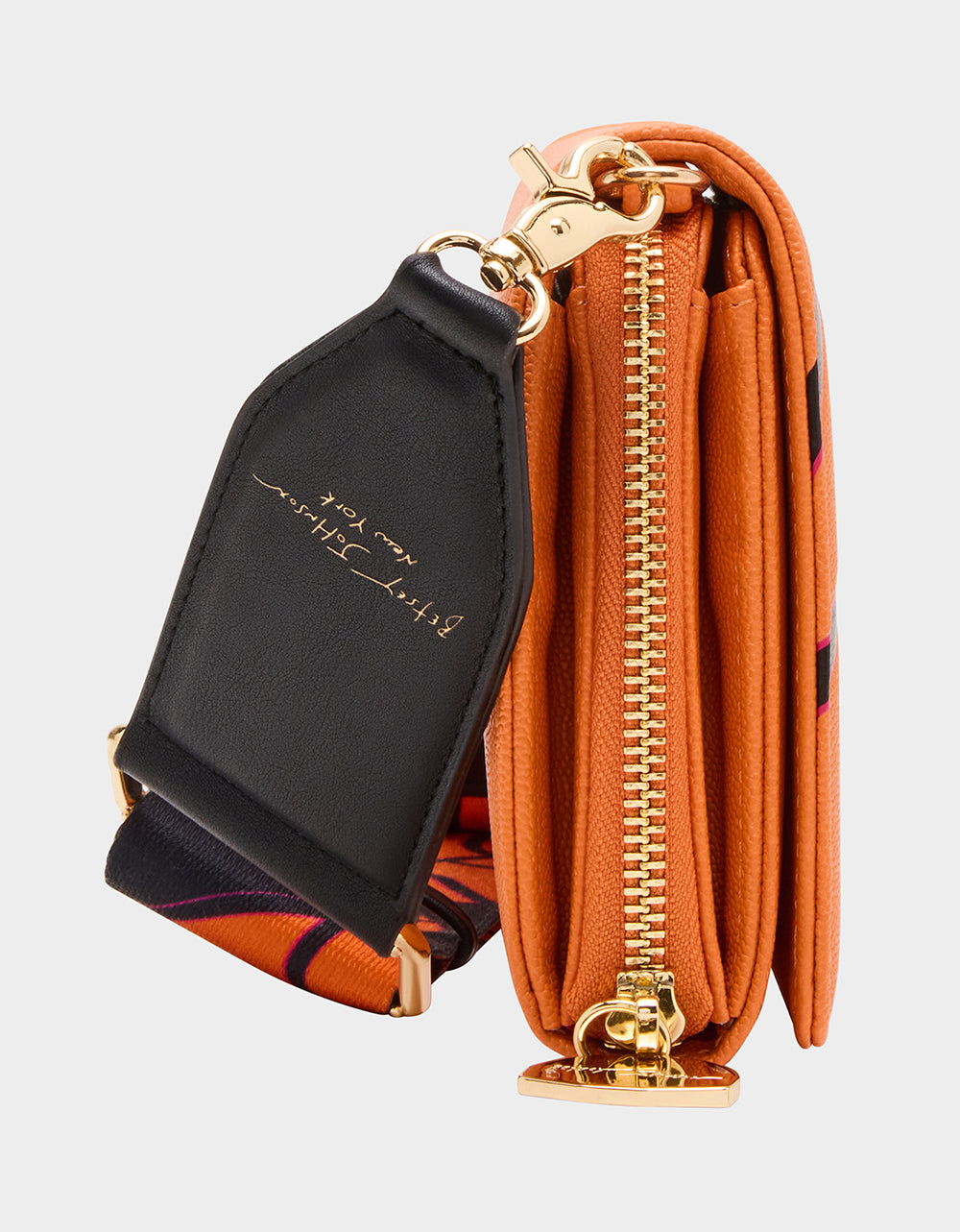 GAME TIME WALLET ON CHAIN ORANGE Women's Basketball Wallet on Chain With Charms