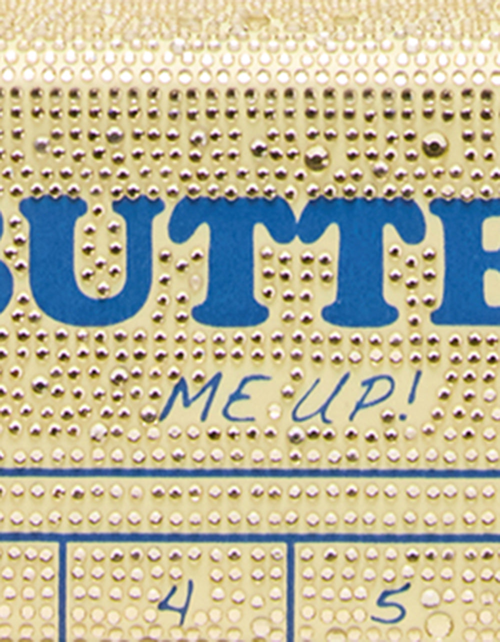 KITSCH SPREAD IT ON YELLOW