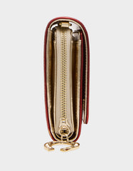 CHINESE NEW YEAR WALLET ON CHAIN RED Women's New Years Heart Crossbody Wallet