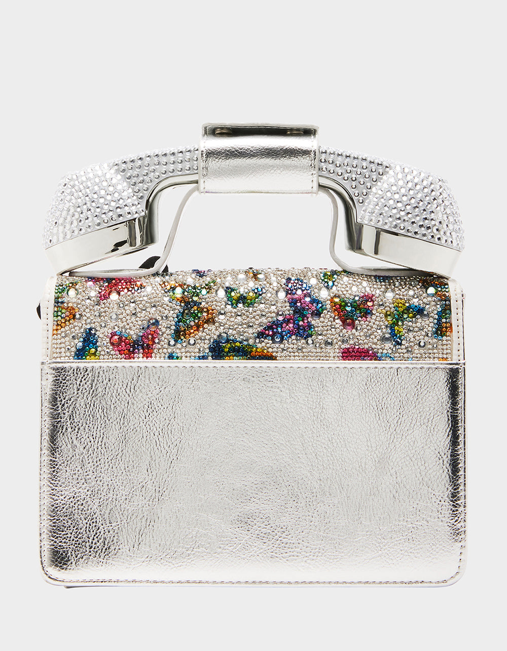 KITSCH BUTTERFLY PHONE BAG SILVER/MULTI